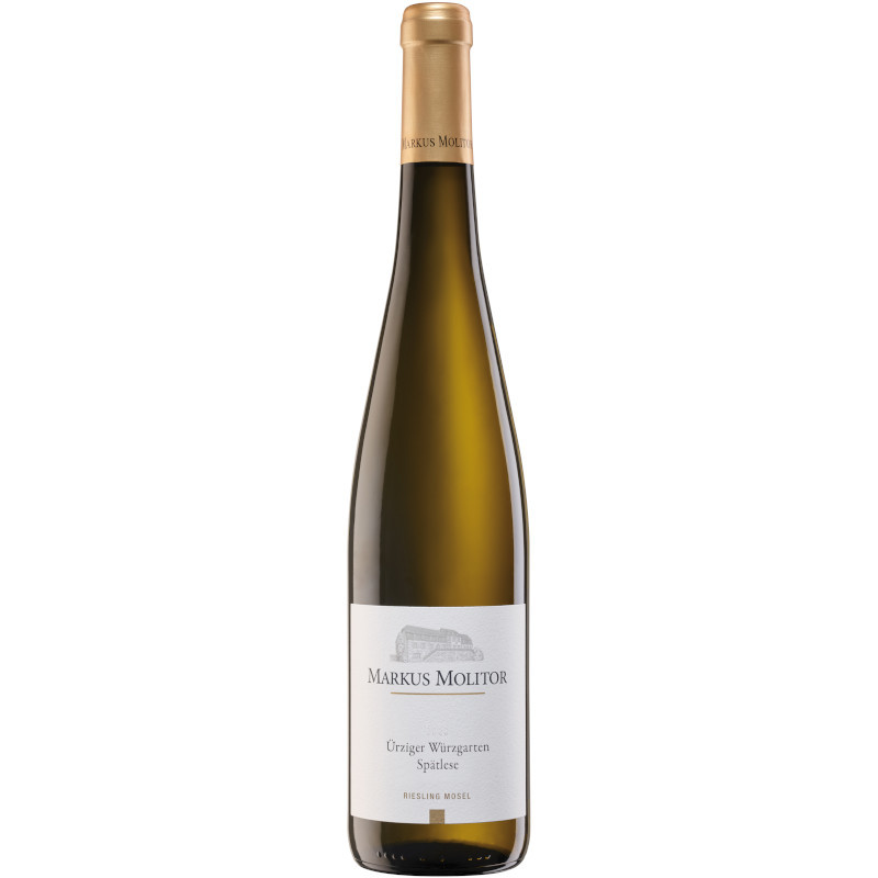 Markus Molitor Ürziger Würzgarten Riesling Spätlese 2020 goldene Kapsel (fruchtsüss) 0,75L